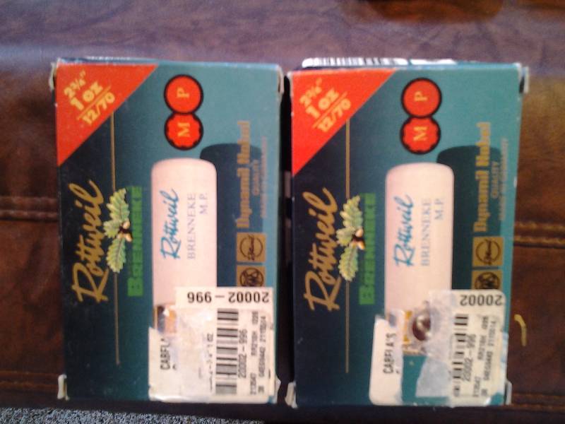 lot 110 image: 2-Boxes Of 5 Each, 12 Ga 2-34 Slugs