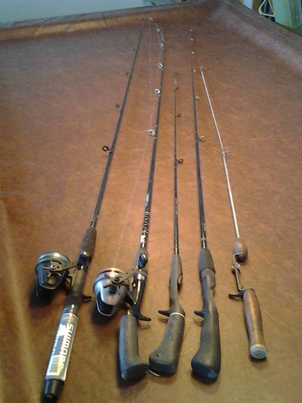 lot 138 image: Vintage Rods & Reels