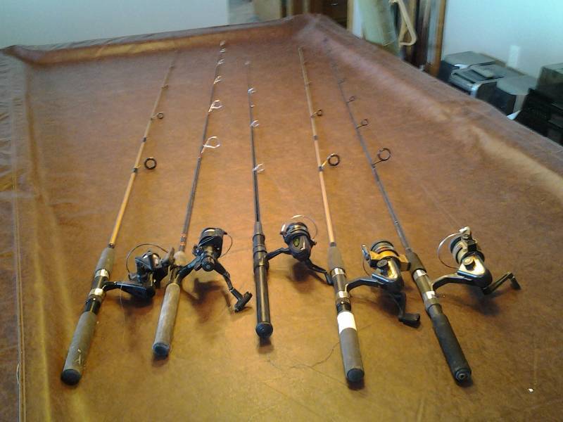 lot 139 image: 5-Rods & Reels