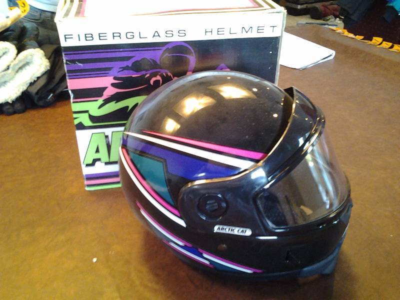 lot 163 image: Arctic Cat Helmet Size SmallMedium With Cover