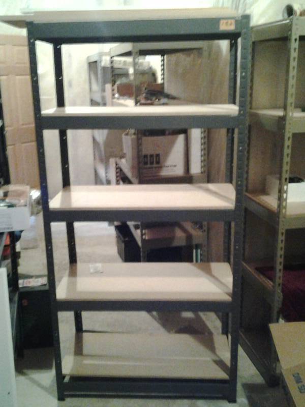 lot 182 image: Heavy Duty Shelf 36x18x72