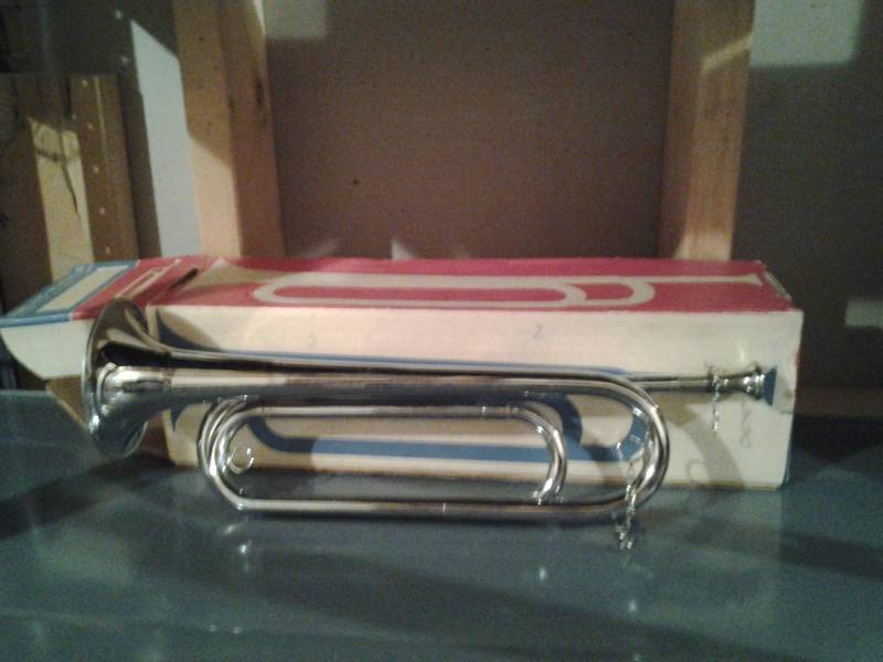 lot 187 image: Official Bugle With Box