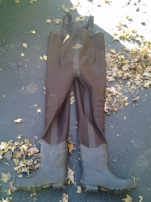lot 227 image: ProLine Chest Waders Size 13 (Waterproof & Insulated)