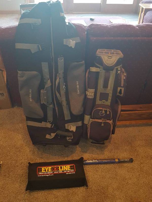 lot 155 image: Samsonite Golf Bag
