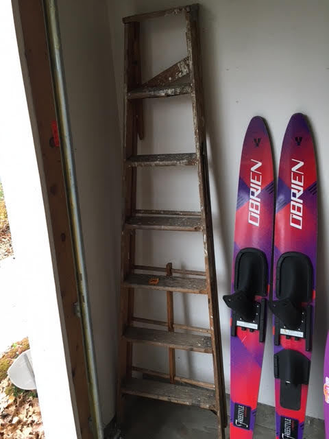 lot 241 image: 7-Ft Wood Ladder