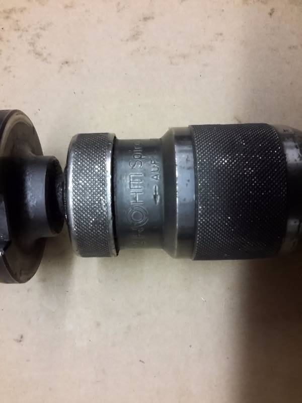NMTB No 40, End Mill Holder, plus Rohm Keyless Chuck