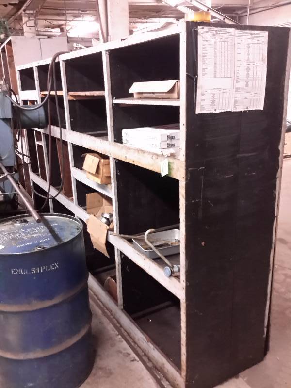 Wood, Shelf Unit with LARGE sections