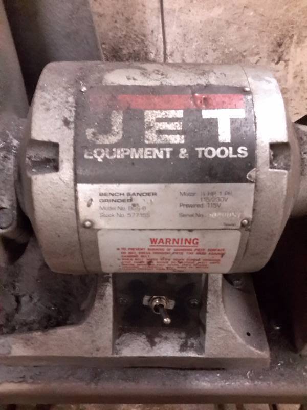 JET Model BGS-8, Bench Sander and extra belts