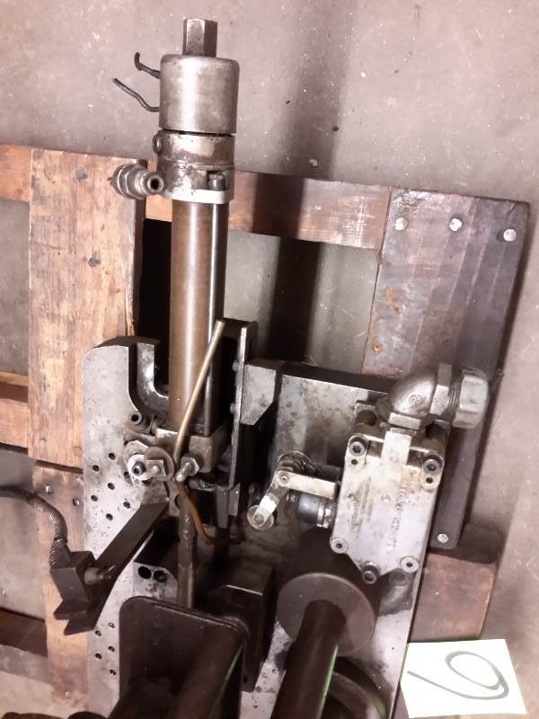 Drill Press Attachment for use in drilling 2 holes at same time.