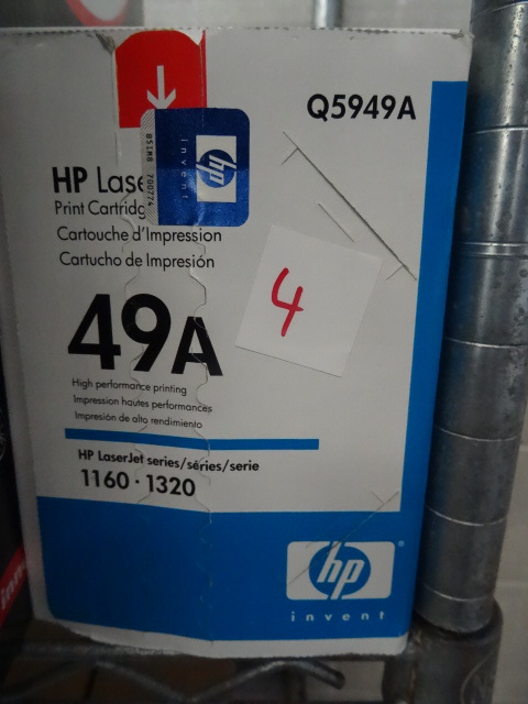 lot 4 image: HP Laser Jet  49A Toner Cartridge New