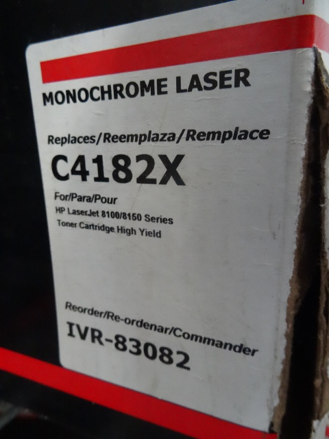 lot 8 image: Mono Chrome Laser Cartridge.