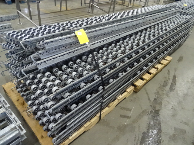 lot 81 image: Roller Conveyor Sections Qty 23