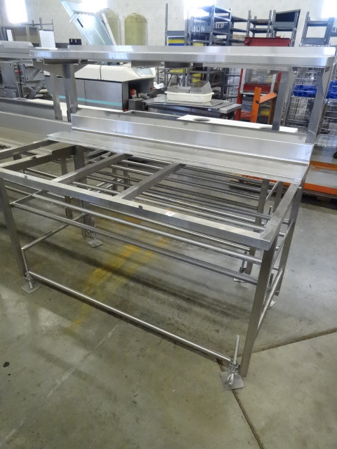 lot 90 image: Stainless Production Table Adjustable