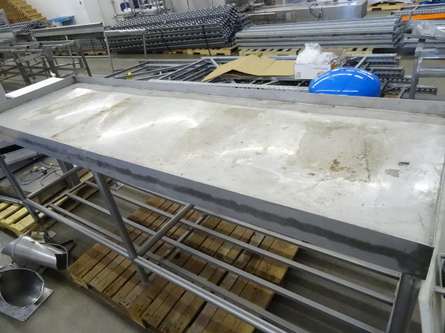 lot 114 image: Stainless Production Table
