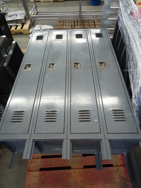 lot 122 image: 3 Bank Locker Unit 48 X 18 X 84