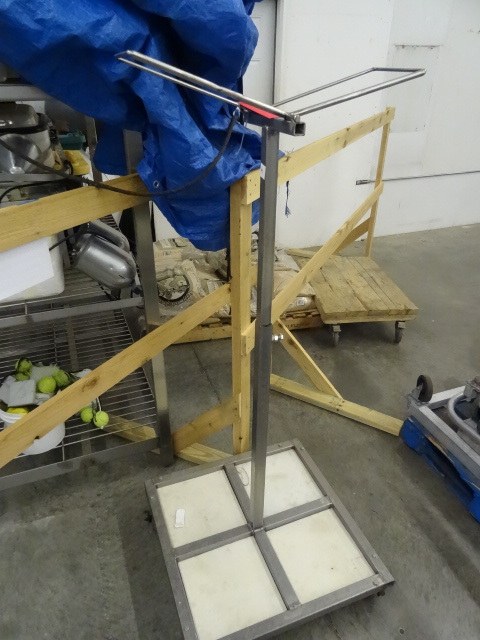 lot 145 image: Stainless Specialty Cart 4 Wheel