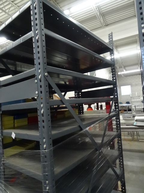 lot 152 image: Metal Shelving Unit with Misc Hard