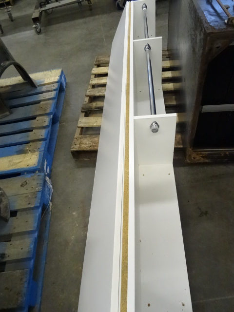 lot 157 image: Wall Mount Coat Rack with 2 Extra Shelf