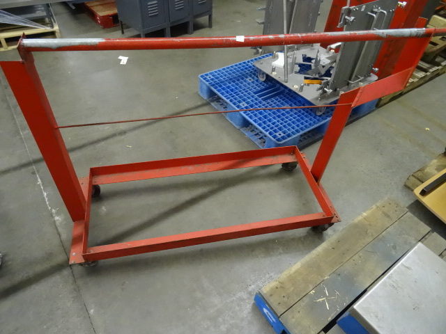 lot 171 image: Metal Cart For Hanging Items 52 X 22 X 45