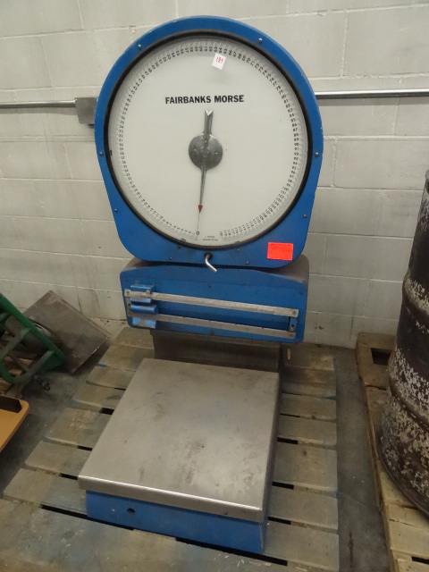 lot 189 image: Fair Banks Morse Scale 120 Lbs. Max