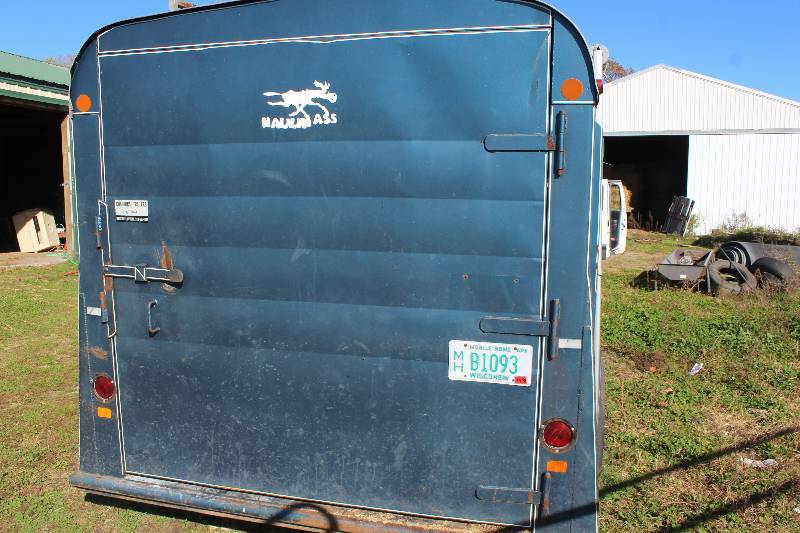 1980 McQuerry 5th Wheel Horse Trailer Mondovi WI. Farm Equipment KBID
