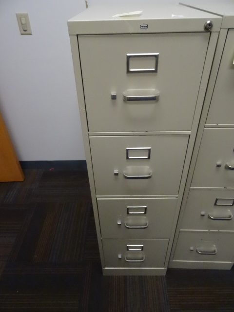 15 metal 4 drawer file cabinet