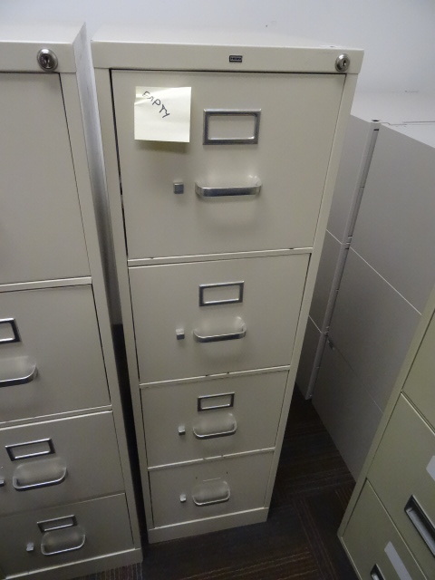15 metal 4 drawer file cabinet