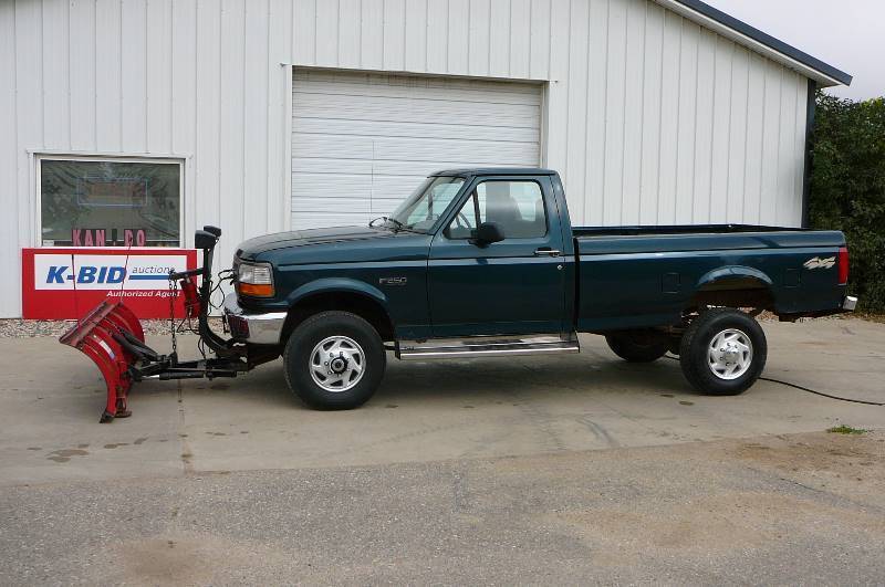 97 Ford F250 With Plow