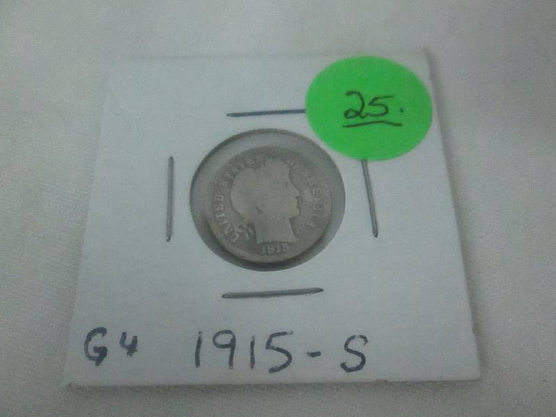 Silver Barber Dime