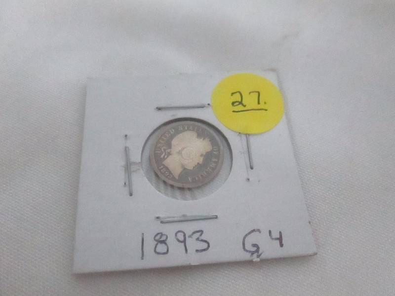 Silver Barber Dime