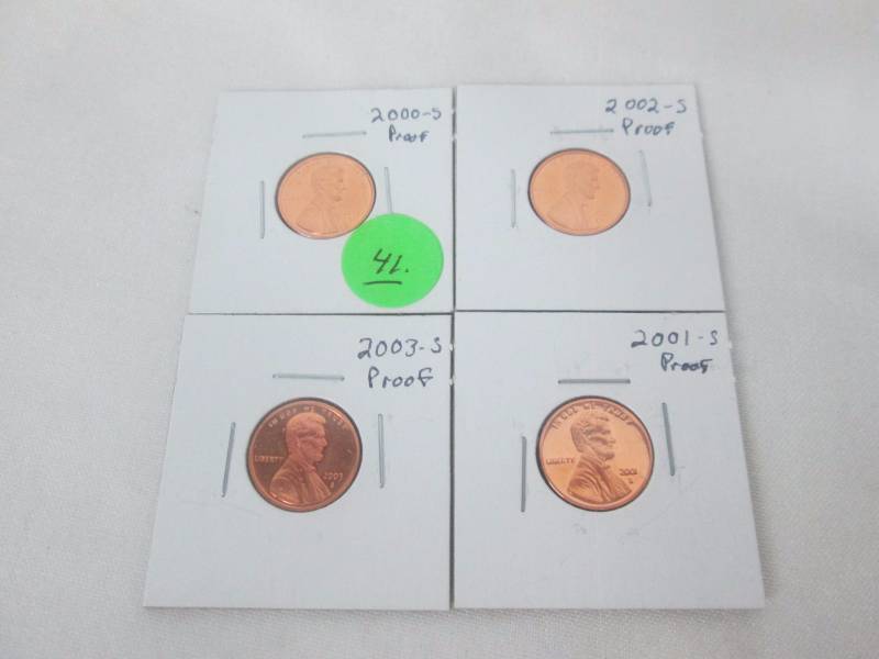 Lincoln Memorial Pennies (All Proofs)