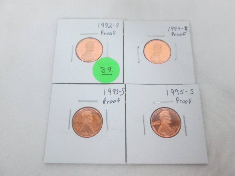 Lincoln Memorial Pennies (All Proofs)