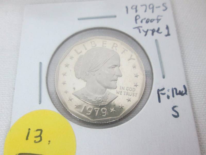 Susan B. Anthony Proof Dollar