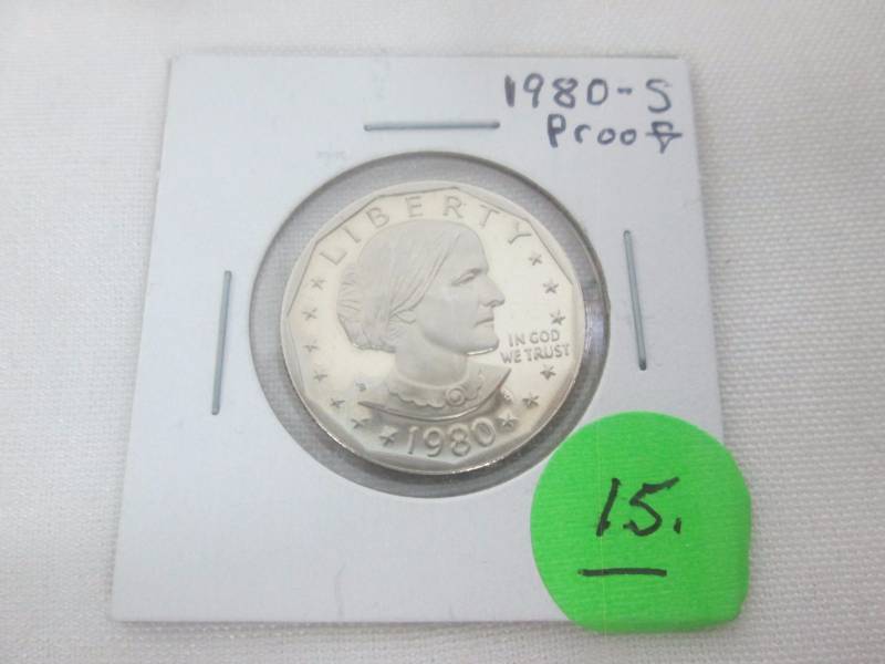 Susan B. Anthony Proof Dollar