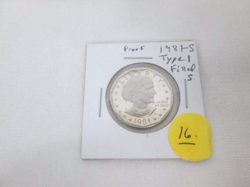 Susan B. Anthony Proof Dollar