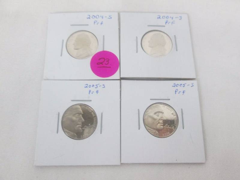 Jefferson Nickel Westward Journey Series (All ProofsComplete Set)