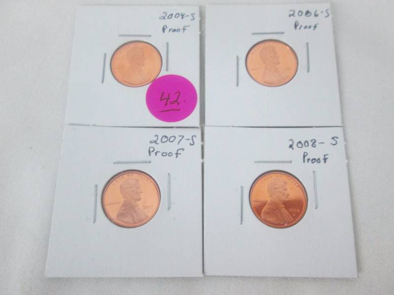 Lincoln Memorial Pennies (All Proofs)