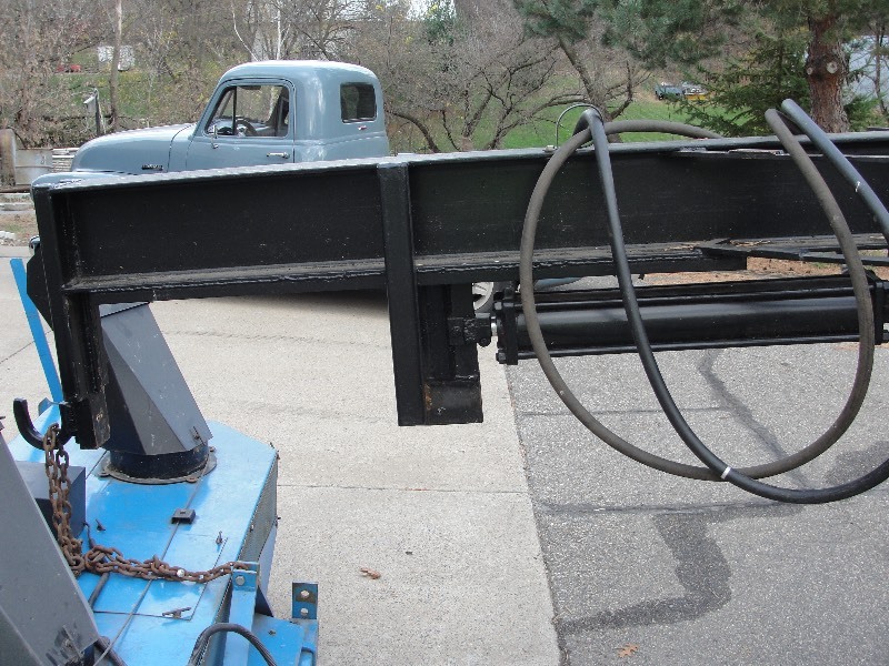 Log splitter for Universal Quick attach