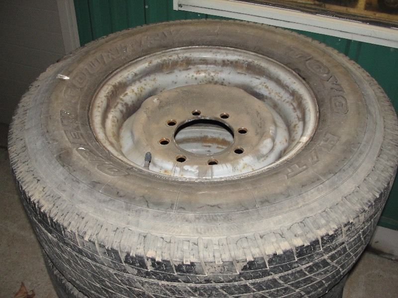 4- LT24575R16 Tires