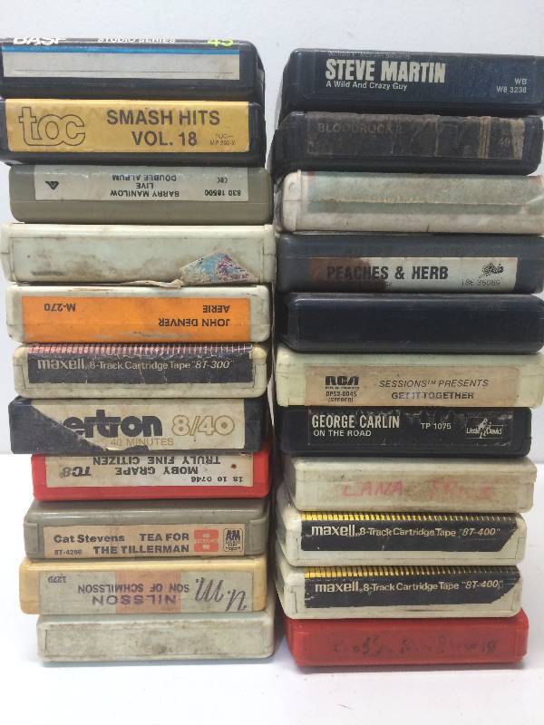 lot 26 image: 8-Track Tapes