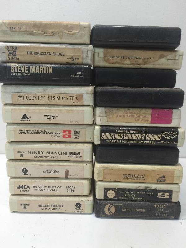 lot 27 image: 8-Track Tapes