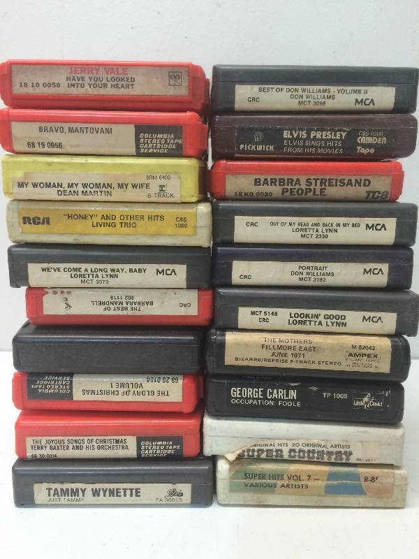 lot 28 image: 8-Track Tapes