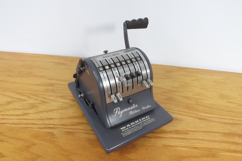 MINT With Key Paymaster Ribbon Writer Series 8000