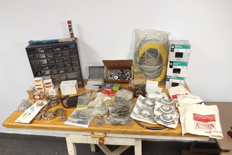 Large Lot of Hardware, Bearings, etc.