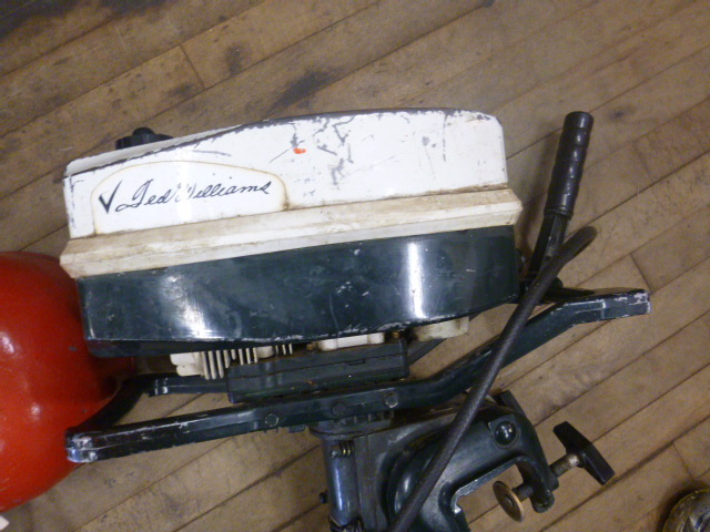 what is a ted williams outboard motor worth