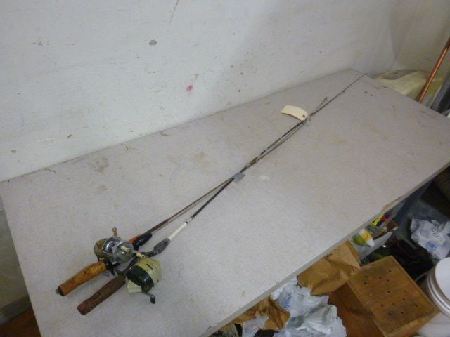 lot 20 image: 3 Rod and Reels