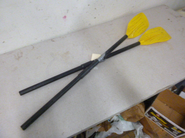 lot 32 image: 2 Plastic Paddles