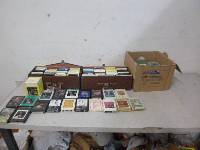 lot 37 image: Miscellaneous 8 Track Tapes
