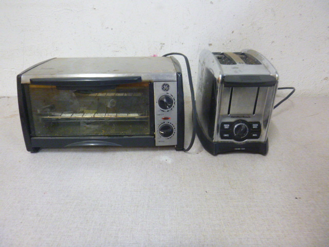 lot 69 image: GE Toaster Oven and Hamilton Beach Toaster