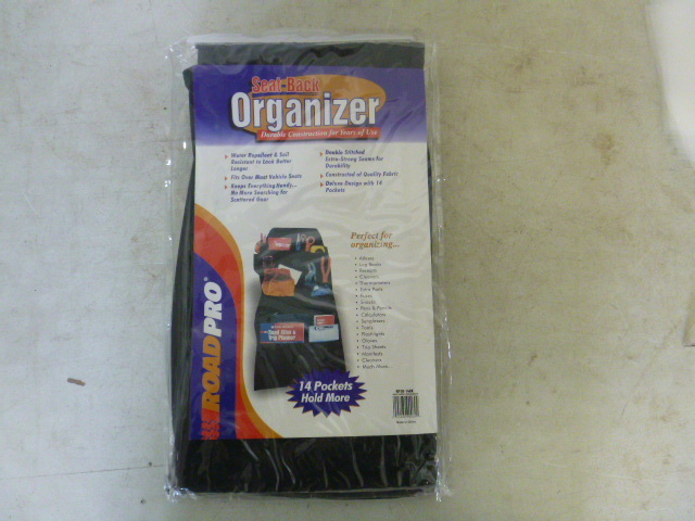 lot 51 image: Road Pro Seat Back Organizer